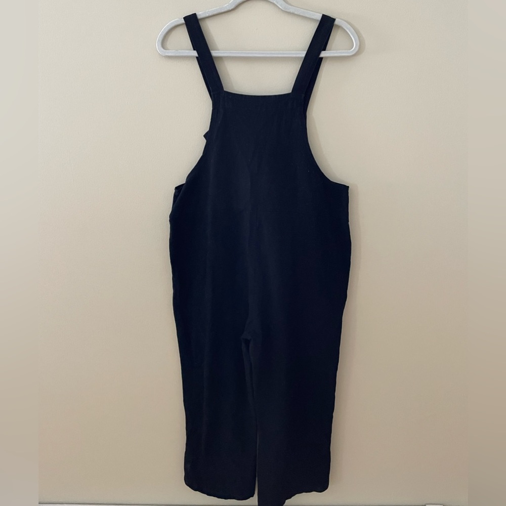 Good as New black pantsuit with pockets size small